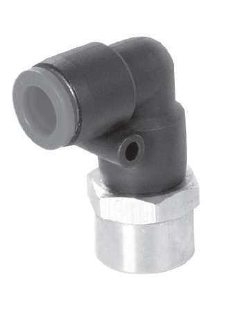 Угловой поворотный фитинг с внутренней резьбой